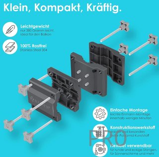 Soporte para sombrilla universal - Kesser