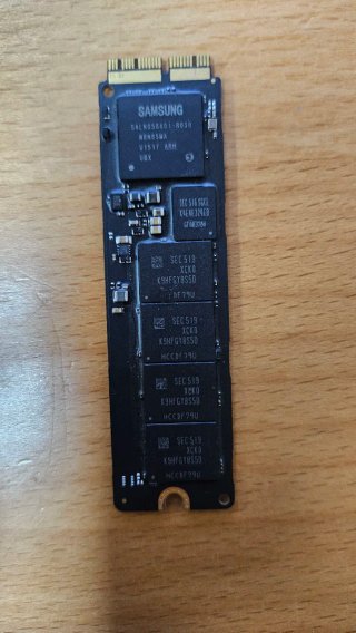 Disco SSD Samsung M.2 NVMe 256GB MacBook Air