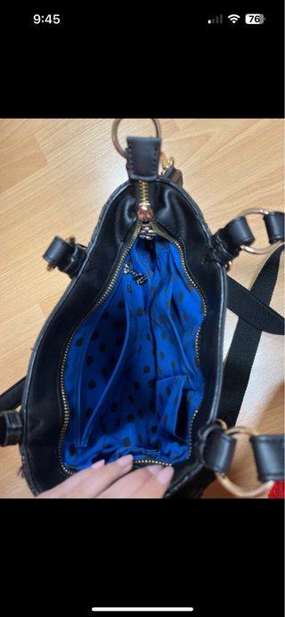 Bolso Desigual Negro Acolchado