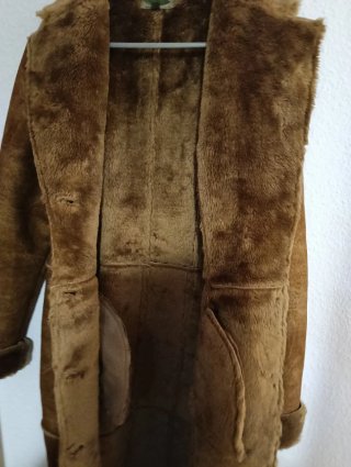 Cappotto lungo da donna marrone