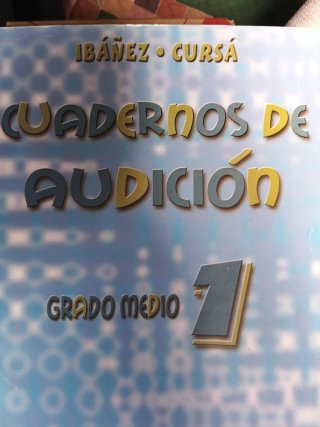 Cuadernos de Audición 1 - Grado Medio