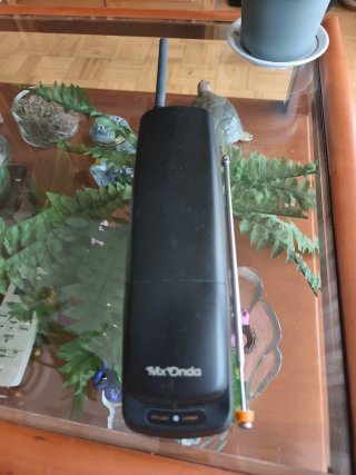 Teléfono Inalámbrico Mx Onda Negro