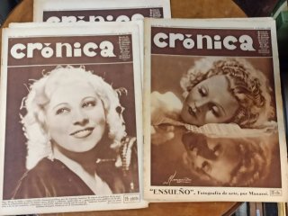 36 Revistas Crónica 1932-1935 República