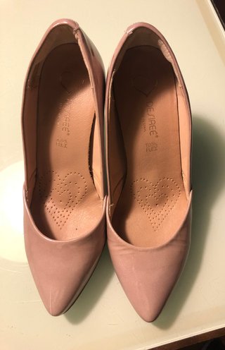 Zapatos de tacón Desireé beige/rosa talla 36
