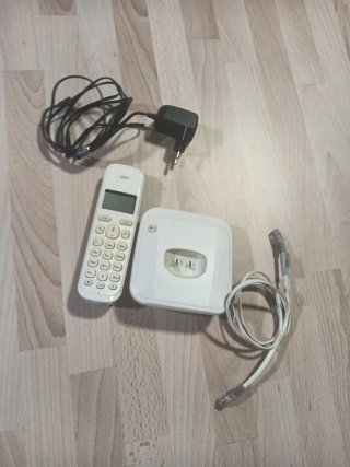 Teléfono Inalámbrico Blanco