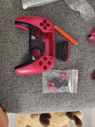 Carcasa Mando PS5 Cosmic Red