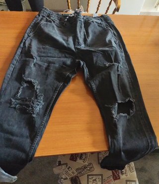 Vaqueros chico Bershka Denim Jogger M