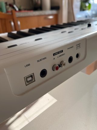 Teclado Alesis Recital 88 teclas Blanco