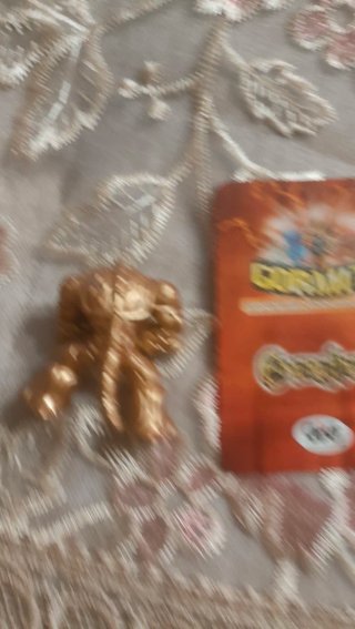 Gormiti Schienacciaio Oro + Carta