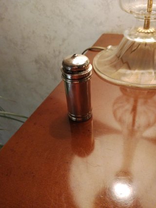 Barattolo in argento 800