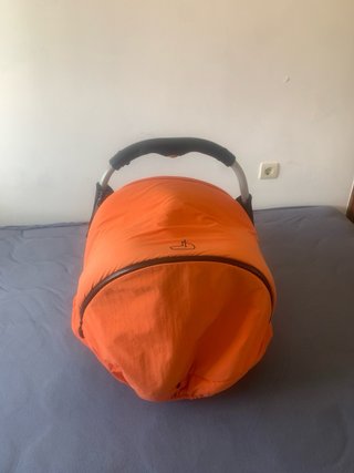 Silla de coche bebé naranja