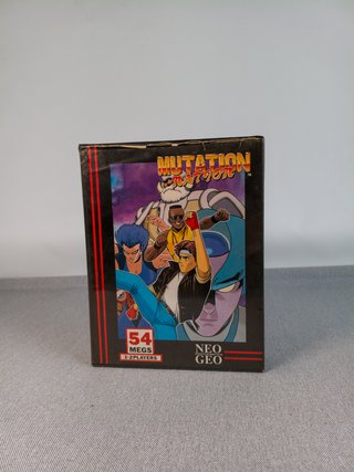 Mutation Nation NeoGeo AES PAL SNK y caja original