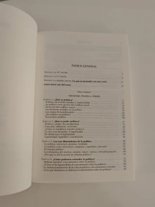 Ciencia política. Un manual.