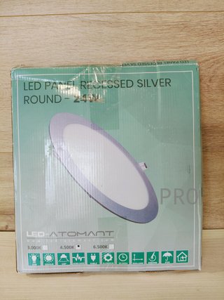 LED Panel Redondo Plano