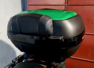 Baúl Kawasaki Versys Negro/Verde
