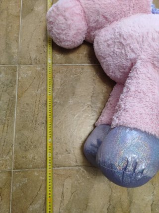 Unicornio gigante peluche rosa