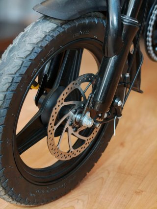 Bicicleta Eléctrica Plegable TOOFLY GS3 Negra
