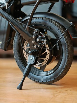 Bicicleta Eléctrica Plegable TOOFLY GS3 Negra