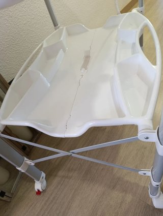 Bañera cambiador bebé