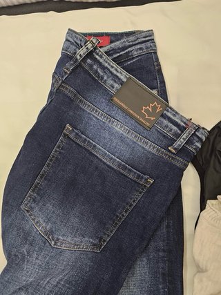 Pantaloni DSQUARED2 Uomo Blu Denim