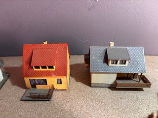 Maquetas de casas escala HO
