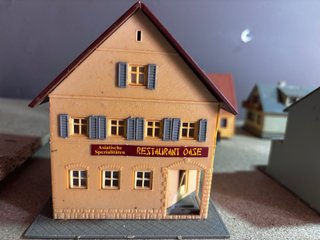 Maquetas de casas escala HO