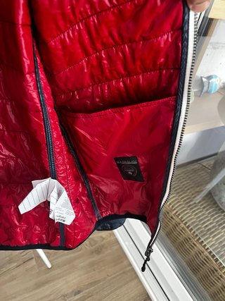 Plumífero Napapijri ligero azul Talla M