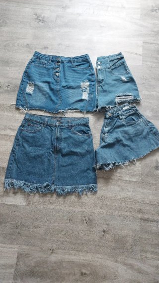 Lote 4 prendas vaqueras mujer Talla M