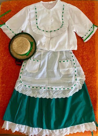 Traje de maga / campesina niña.