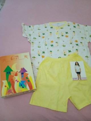 Pigiama bambina cotone tg 42/12