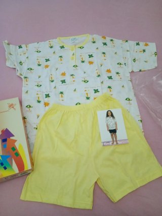 Pigiama bambina cotone tg 42/12