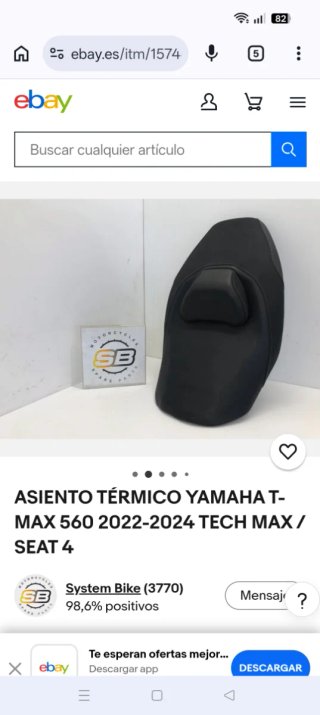 Asiento Yamaha T-MAX 560 Tech Max 2023