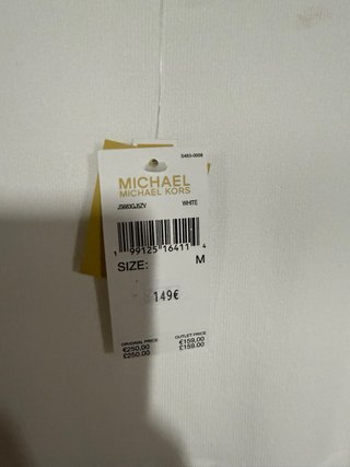 Vestido Midi Michael Kors Blanco