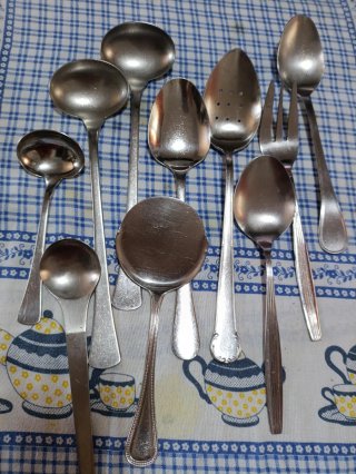 Cubertería para casa de campo