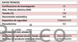 Plancha Eléctrica Cromo Serie 100 - PLCE6100CR