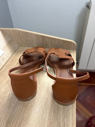 Sandali Hermès Marrone Donna