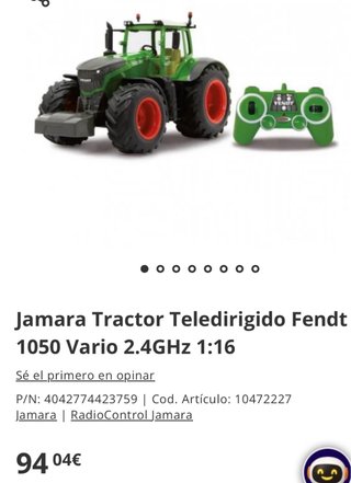 Tractor Fendt con Accesorios