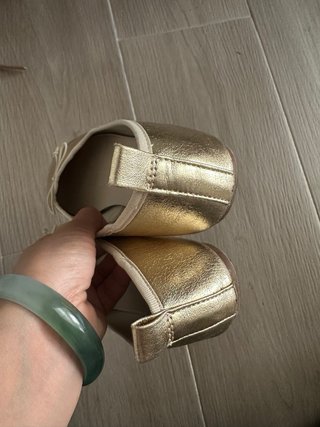 Bailarinas Zara Doradas Talla 34