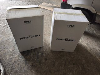 Altavoces Pyle 1800W Negros