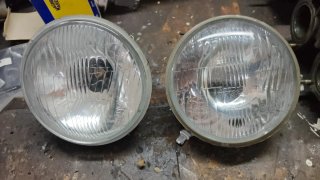 Fanali 500 vecchia 2 coppia disp 50 eu l una