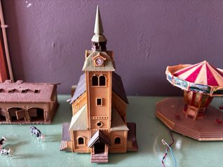 MaquetaHO:Tío Vivo con luces, supermercado,iglesia
