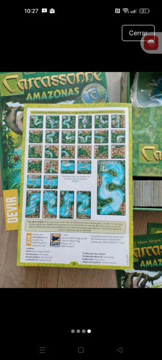 Carcassonne Amazonas Juego de Mesa