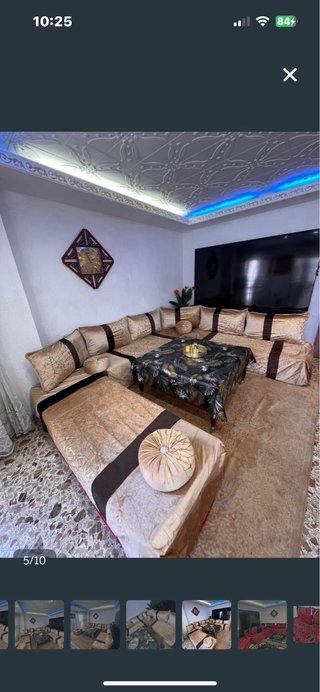Salón árabe completo + funda roja y2 mesas regalo