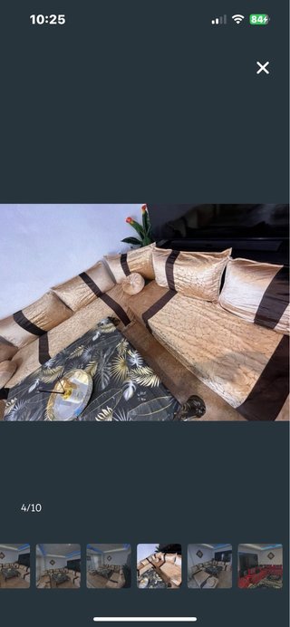 Salón árabe completo + funda roja y2 mesas regalo