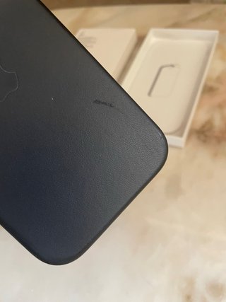 Custodia iPhone 14 Pro Pelle MagSafe Nera