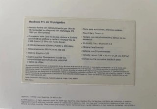 MacBook Pro Touch Bar 2016 Plata