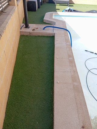 Limpieza y pintura de piscinas de fibra Y OBRAS