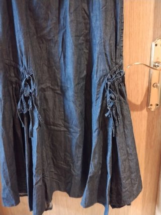 Vestido vaquero sin mangas