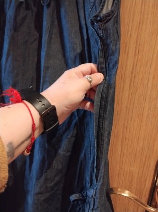 Vestido vaquero sin mangas