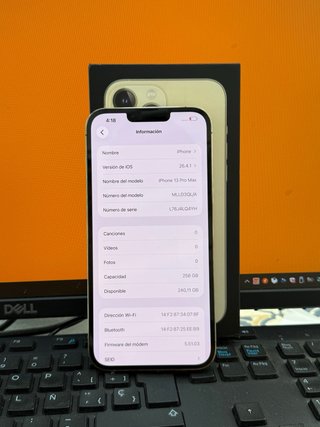 iPhone 13 Pro Max 256GB bateria 92%